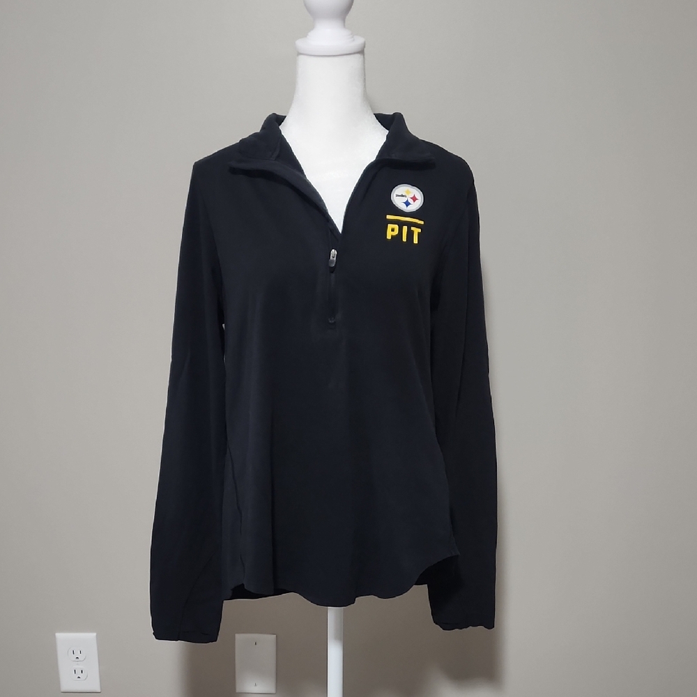 NFL Black Under Armour Combine Authentic Pullover
